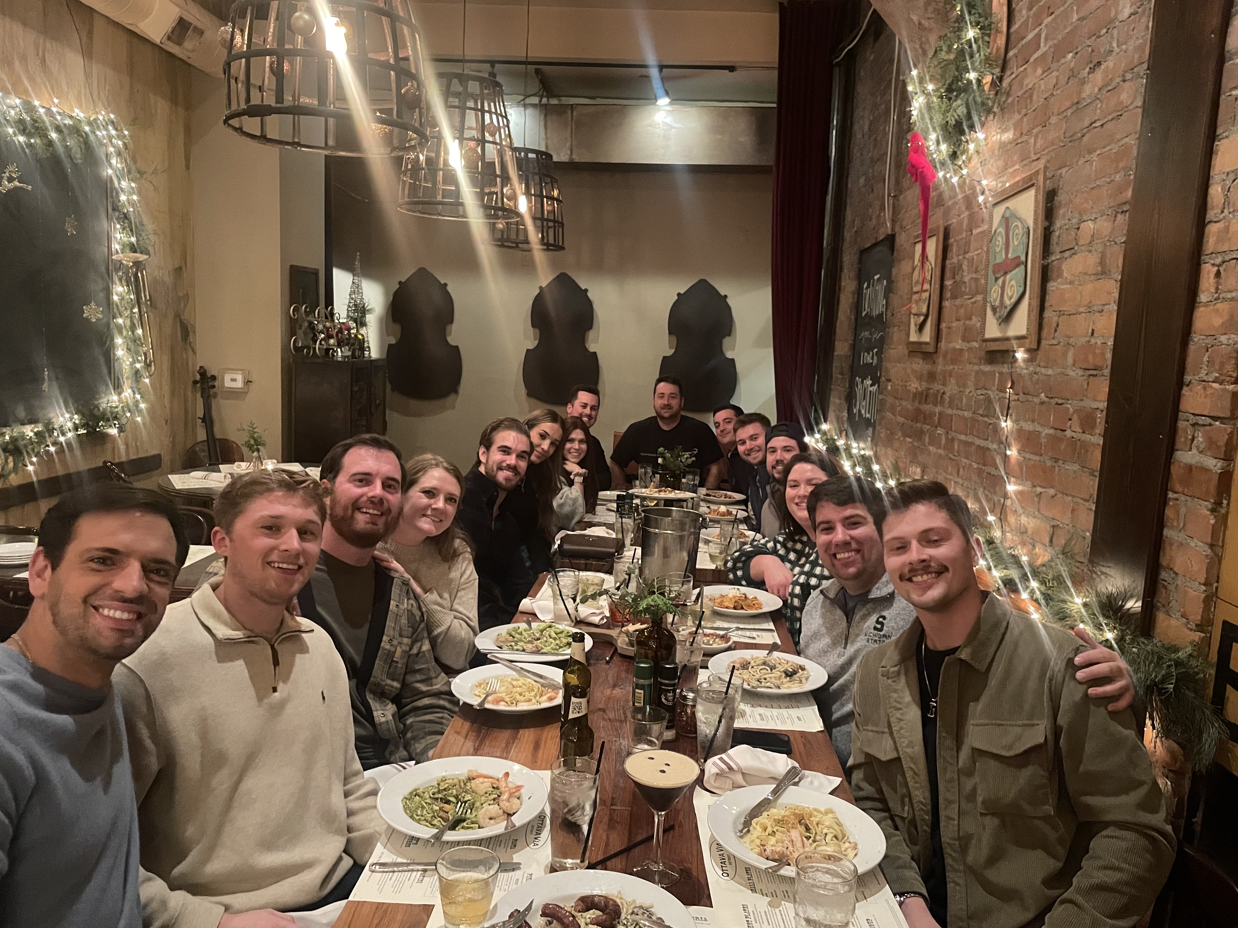 Dinner with friends